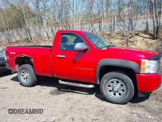 2009 Chevrolet Silverado 1500 Work Truck with VIN 1GCEK14C29Z187289, listed as a IAAI auction lot 42113066 with 109,077 mi miles. Bid and sale history available at carsss.com. Image 14.