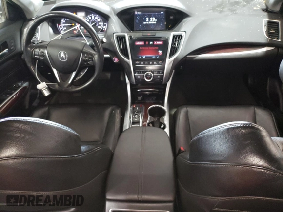 2016 Acura TLX Technology with VIN 19UUB3F52GA000510, listed as a Copart auction lot 53362095 with 72,704 mi miles and Salvage title. Bid and sale history available at DreamBid. Image 8.