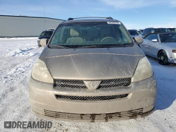 2005 Toyota Sienna LE with VIN 5TDBA23C25S030774, listed as a Copart auction lot 80359744 with 518,172 mi miles and Clean Title. Bid and sale history available at carsss.com. Image 5.