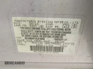 2010 Nissan Sentra S с VIN 3N1AB6AP7AL670293, выставлен на аукционе IAAI как лот 42378660 с пробегом 158 058 миль миль и . История ставок и продаж доступна на DreamBid. Изображение 9.