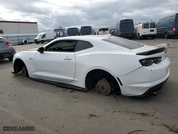 2020 Chevrolet Camaro 1SS with VIN 1G1FF1R77L0150294, listed as a Copart auction lot 43775785 with 30,255 mi miles and Salvage Title. Bid and sale history available at carsss.com. Image 2.