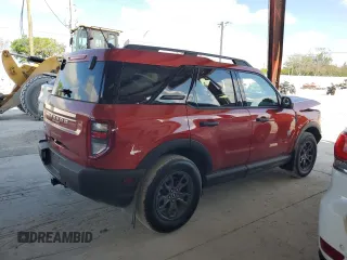 2024 Ford Bronco Sport Big Bend with VIN 3FMCR9B62RRF56148, listed as a Copart auction lot 57823095 with 2,154 mi miles and Salvage title. Bid and sale history available at DreamBid. Image 3.