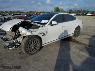 2022 Genesis G80 2.5T with VIN KMTGB4SC9NU113020, listed as a IAAI auction lot 41172343 with 65,665 mi miles. Bid and sale history available at carsss.com. Image 18.