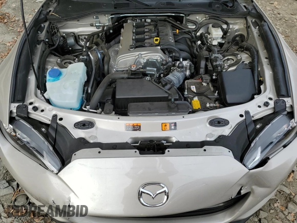2023 Mazda MX-5 Miata Grand Touring with VIN JM1NDAM70P0552860, listed as a Copart auction lot 79240314 with 16,173 mi miles and Salvage title. Bid and sale history available at DreamBid. Image 12.