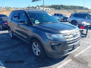 2018 Ford Explorer XLT with VIN 1FM5K7DH9JGA42583, listed as a IAAI auction lot 41418944 with 49,842 mi miles and . Bid and sale history available at DreamBid. Image 1.