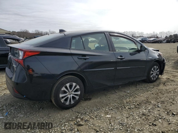 2020 Toyota Prius LE with VIN JTDL9RFU0L3018258, listed as a Copart auction lot 48547865 with 116,591 mi miles and Salvage Title. Bid and sale history available at DreamBid. Image 3.