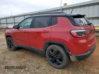 2021 Jeep Compass Altitude with VIN 3C4NJCBB7MT597532, listed as a Copart auction lot 51408535 with 87,085 mi miles and Salvage title. Bid and sale history available at DreamBid. Image 2.