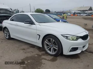 2018 BMW 4 Series 430i with VIN WBA4Z1C55JEC73203, listed as a IAAI auction lot 42322817 with 73,801 mi miles and . Bid and sale history available at DreamBid. Image 1.