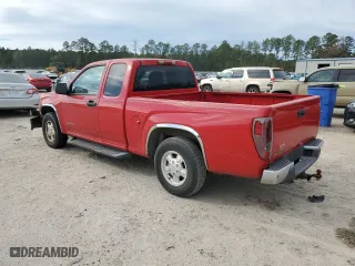 2005 Chevrolet Colorado LS ZQ8 with VIN 1GCCS196658187838, listed as a Copart auction lot 80258754 with 166,019 mi miles and Salvage Title. Bid and sale history available at carsss.com. Image 2.