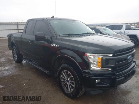 2020 Ford F-150 XL with VIN 1FTEX1EP7LKD88544, listed as a IAAI auction lot 41319182 with 63,357 mi miles. Bid and sale history available at carsss.com. Image 1.