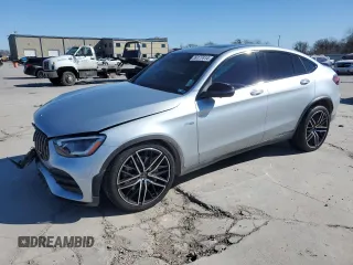2021 Mercedes-Benz GLC with VIN W1N0J6EB9MF995898, listed as a Copart auction lot 39177414 with 0 mi miles. Bid and sale history available at carsss.com. Image 1.