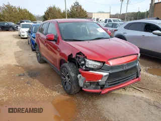 2016 Mitsubishi Outlander Sport 2.4 SE with VIN JA4AP3AW2GZ055831, listed as a IAAI auction lot 41592665 with 175,532 mi miles. Bid and sale history available at carsss.com. Image 1.