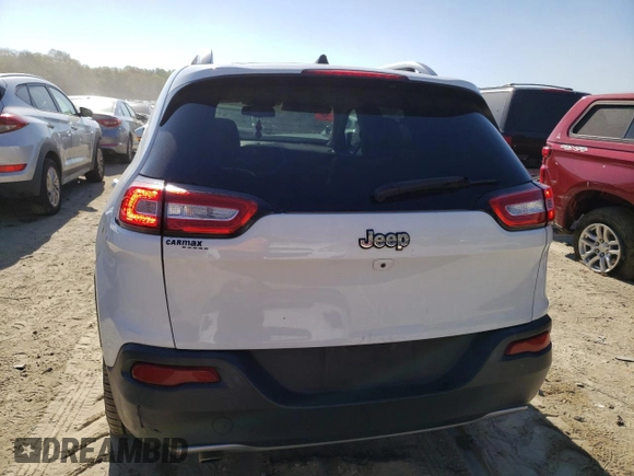 2016 Jeep Cherokee Limited with VIN 1C4PJLDB9GW221886, listed as a Copart auction lot 49076615 with 140,957 mi miles and Non Repairable. Bid and sale history available at carsss.com. Image 6.
