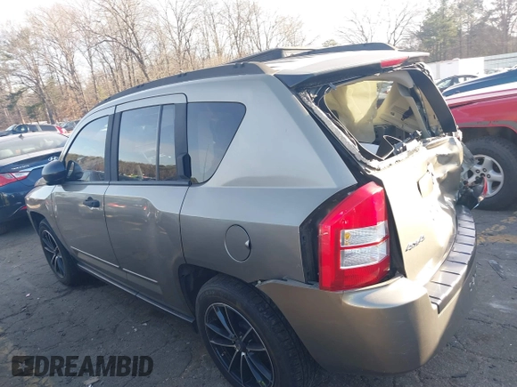 2008 Jeep Compass Sport with VIN 1J8FF47W08D705923, listed as a IAAI auction lot 41749761 with 179,848 mi miles and . Bid and sale history available at DreamBid. Image 14.