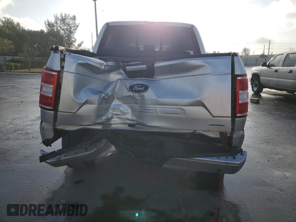 2018 Ford F-150 XL with VIN 1FTEW1EP4JFD83780, listed as a Copart auction lot 51045205 with 81,419 mi miles and Salvage Title. Bid and sale history available at carsss.com. Image 6.