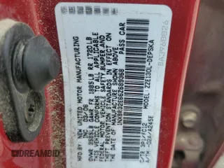 2006 Toyota Corolla CE with VIN 1NXBR32E66Z689368, listed as a Copart auction lot 59192425 with 252,528 mi miles and Salvage title. Bid and sale history available at DreamBid. Image 12.