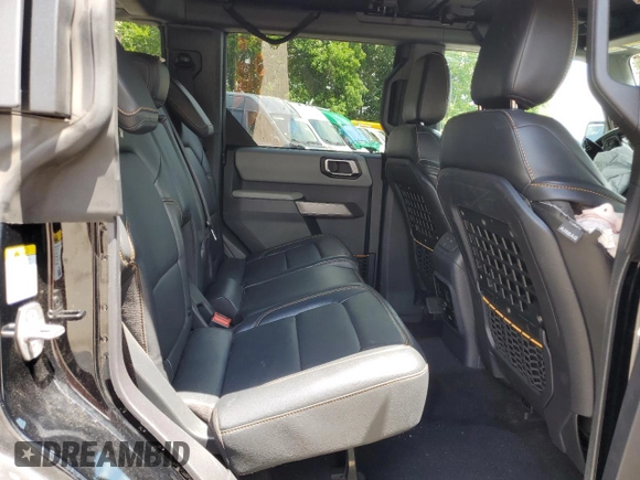 2022 Ford Bronco with VIN 1FMEE5DP6NLB29910, listed as a Copart auction lot 63012245 with 50,354 mi miles and Salvage title. Bid and sale history available at DreamBid. Image 10.