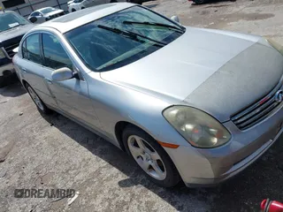 2003 Infiniti G35 z VIN JNKCV51E83M314528, wystawiony jako IAAI lot #42360024 z przebiegiem 156 313 mil mil oraz . Historia ofert i sprzedaży dostępna na DreamBid. Obrazek 1.
