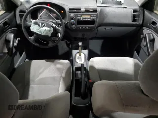 2001 Honda Civic DX with VIN 2HGES162X1H527248, listed as a Copart auction lot 84811674 with 132,592 mi miles and Salvage Title. Bid and sale history available at carsss.com. Image 8.