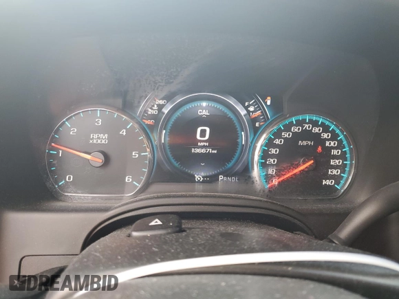 2017 Chevrolet Tahoe LT with VIN 1GNSCBKC6HR277477, listed as a Copart auction lot 46983025 with 136,671 mi miles and Salvage title. Bid and sale history available at DreamBid. Image 9.