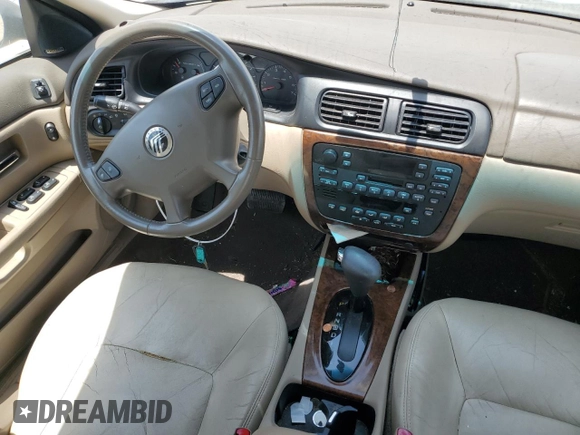 2001 Mercury Sable LS with VIN 1MEHM55SX1G642764, listed as a Copart auction lot 62508394 with 79,074 mi miles and Salvage Title. Bid and sale history available at DreamBid. Image 8.