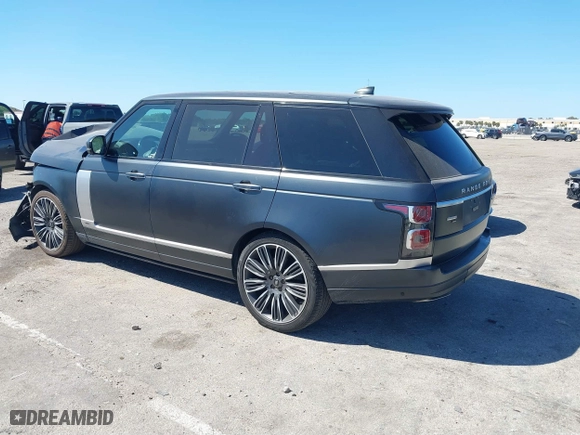 2020 Land Rover Range Rover Autobiography with VIN SALGV5SE1LA413848, listed as a IAAI auction lot 41828291 with 47,839 mi miles. Bid and sale history available at carsss.com. Image 3.
