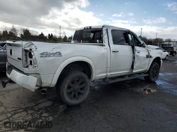 2018 Ram 2500 Laramie with VIN 3C6UR5FL0JG109472, listed as a Copart auction lot 46353435 with 102,773 mi miles and Salvage title. Bid and sale history available at DreamBid. Image 3.