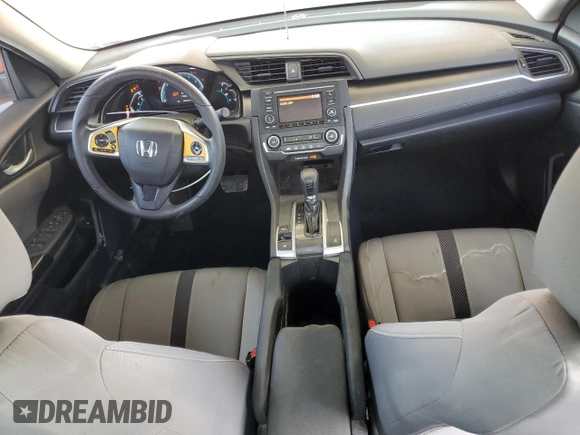 2019 Honda Civic LX with VIN 19XFC2F66KE039629, listed as a Copart auction lot 53804395 with 85,589 mi miles and Non Repairable. Bid and sale history available at DreamBid. Image 8.