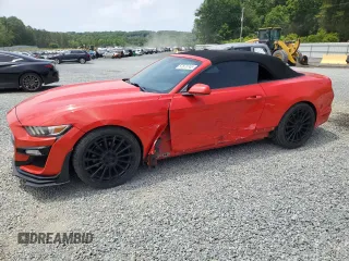 2016 Ford Mustang V6 with VIN 1FATP8EM9G5323873, listed as a Copart auction lot 57870745 with 92,857 mi miles and Salvage title. Bid and sale history available at DreamBid. Image 1.