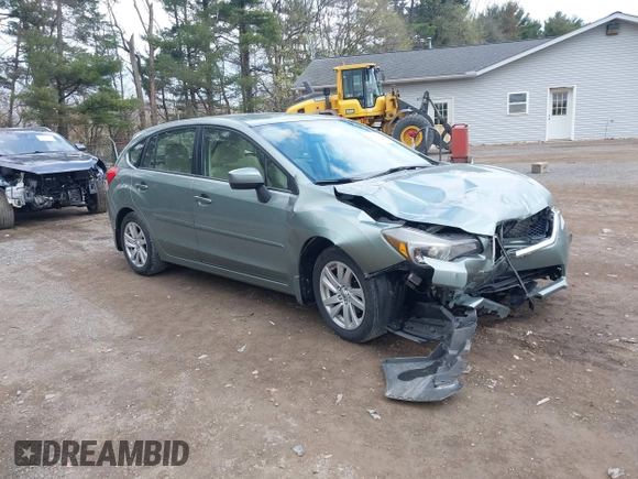 2015 Subaru Impreza Premium с VIN JF1GPAC62FH255233, выставлен на аукционе IAAI как лот 42021341 с пробегом 68 933 миль миль и . История ставок и продаж доступна на DreamBid. Изображение 1.