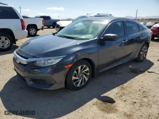 2017 Honda Civic Sedan EX with VIN 19XFC2F73HE035216, listed as a Copart auction lot 49739315 with 102,439 mi miles and Salvage Title. Bid and sale history available at carsss.com. Image 1.