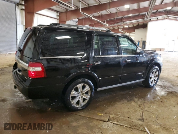 2016 Ford Expedition Platinum with VIN 1FMJU1MT9GEF26445, listed as a Copart auction lot 51794075 with 151,383 mi miles and Salvage title. Bid and sale history available at DreamBid. Image 3.