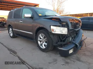 2004 Infiniti QX56 with VIN 5N3AA08A44N802481, listed as a IAAI auction lot 41655751 with 0 mi miles. Bid and sale history available at carsss.com. Image 1.