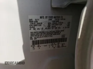 2011 Lincoln MKX with VIN 2LMDJ8JK1BBJ17763, listed as a Copart auction lot 48545565 with 131,032 mi miles and Salvage Title. Bid and sale history available at carsss.com. Image 13.