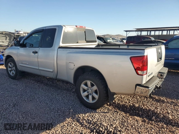2010 Nissan Titan SE with VIN 1N6AA0CA5AN308613, listed as a Copart auction lot 82812894 with 98,887 mi miles and Salvage Title. Bid and sale history available at carsss.com. Image 2.