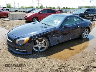 2014 Mercedes-Benz SL-Class SL 550 with VIN WDDJK7DA5EF022631, listed as a Copart auction lot 62602684 with 58,423 mi miles and Salvage Title. Bid and sale history available at carsss.com. Image 1.