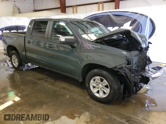 2025 Chevrolet Silverado 1500 LT with VIN 1GCPACED1SZ172058, listed as a Copart auction lot 45905145 with 8,609 mi miles and Clean Title. Bid and sale history available at DreamBid. Image 4.