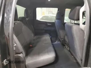 2021 Chevrolet Silverado 1500 Custom with VIN 1GCPYBEH9MZ171784, listed as a Copart auction lot 83081484 with 94,772 mi miles and Salvage Title. Bid and sale history available at DreamBid. Image 10.