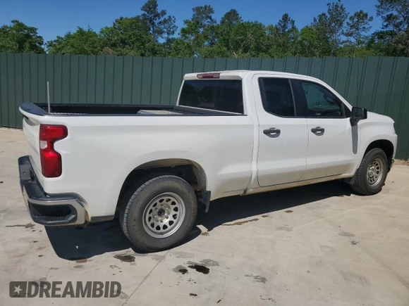 2020 Chevrolet Silverado 1500 Work Truck with VIN 1GCRWAEH6LZ334852, listed as a Copart auction lot 51980055 with 80,580 mi miles and Clean Title. Bid and sale history available at DreamBid. Image 3.