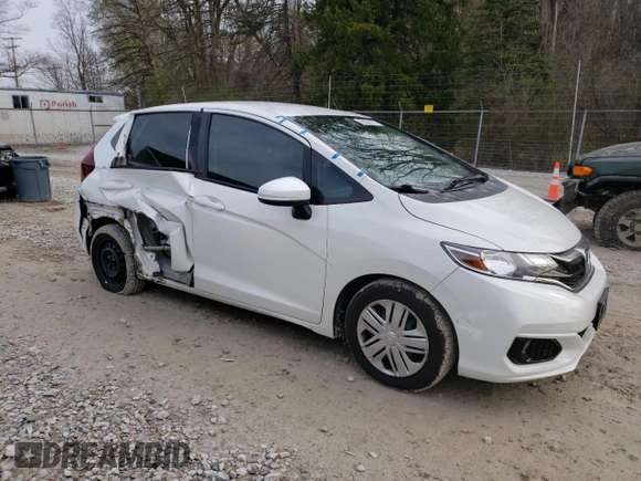 2019 Honda Fit LX with VIN 3HGGK5H44KM737328, listed as a Copart auction lot 52338115 with 72,531 mi miles and Salvage Title. Bid and sale history available at carsss.com. Image 4.