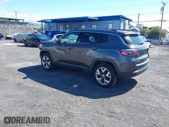 2021 Jeep Compass Limited with VIN 3C4NJDCB4MT572480, listed as a IAAI auction lot 41494432 with 40,932 mi miles and . Bid and sale history available at carsss.com. Image 3.