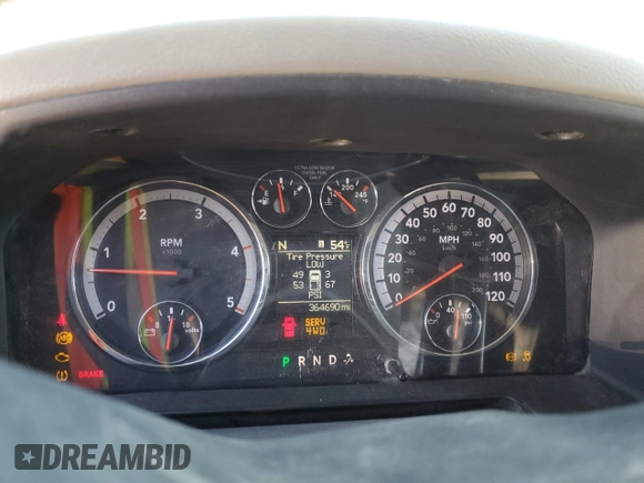 2012 Ram 2500 SLT with VIN 3C6UD5JL1CG142148, listed as a Copart auction lot 87393714 with 364,690 mi miles and Salvage title. Bid and sale history available at DreamBid. Image 9.