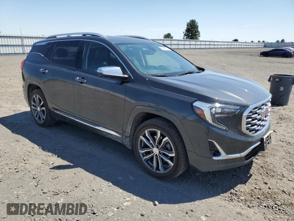 2018 GMC Terrain Denali with VIN 3GKALXEX3JL146993, listed as a Copart auction lot 63656905 with 70,716 mi miles and Salvage title. Bid and sale history available at DreamBid. Image 4.