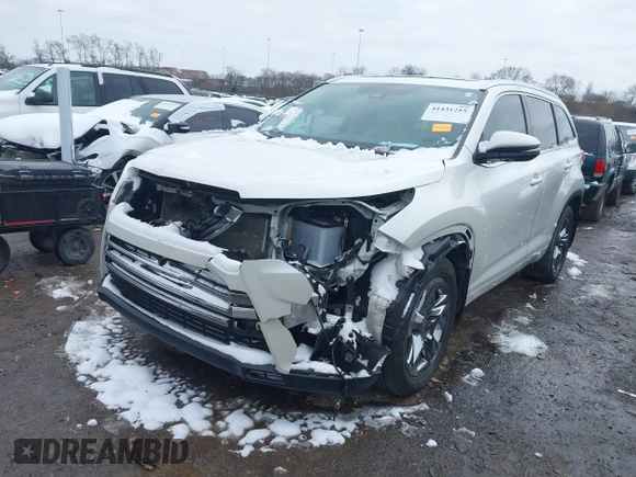 2019 Toyota Highlander Limited with VIN 5TDDZRFH2KS746197, listed as a IAAI auction lot 41431215 with Not provided miles and . Bid and sale history available at DreamBid. Image 19.