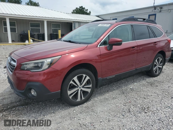 2018 Subaru Outback Limited with VIN 4S4BSANC7J3355206, listed as a Copart auction lot 59506185 with 94,592 mi miles and Salvage title. Bid and sale history available at DreamBid. Image 1.
