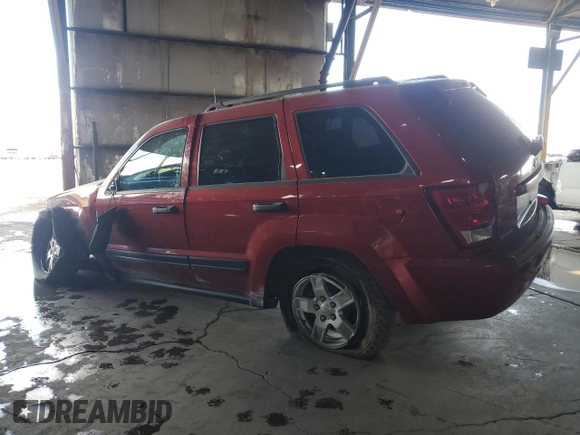 2006 Jeep Grand Cherokee Laredo with VIN 1J4HS48N06C254653, listed as a Copart auction lot 45568855 with 105,639 mi miles and Salvage Title. Bid and sale history available at carsss.com. Image 2.