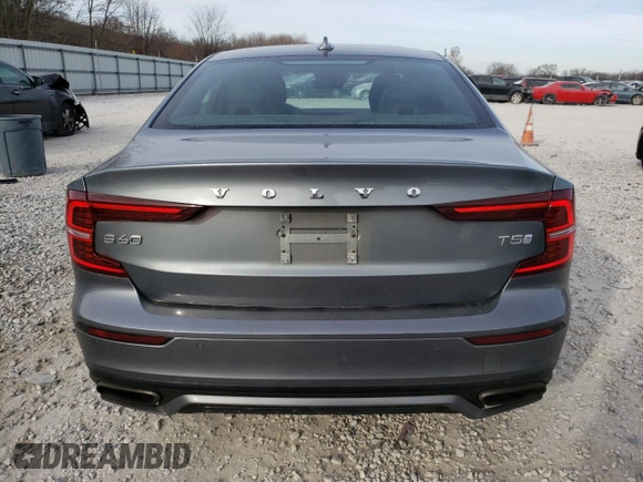 2019 Volvo S60 R-Design with VIN 7JR102FM8KG005114, listed as a Copart auction lot 80275723 with 49,359 mi miles. Bid and sale history available at carsss.com. Image 6.