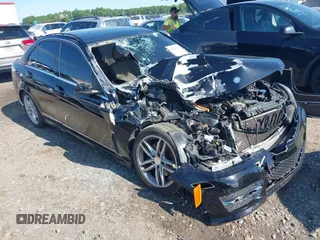 2013 Mercedes-Benz C 300 Sport with VIN WDDGF8AB3DG123189, listed as a IAAI auction lot 42201267 with 127,315 mi miles and . Bid and sale history available at DreamBid. Image 1.