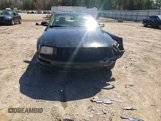 2005 Ford Mustang Deluxe with VIN 1ZVFT80N555244925, listed as a Copart auction lot 49692365 with 0 mi miles and Clean Title. Bid and sale history available at carsss.com. Image 11.
