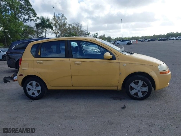 2008 Chevrolet Aveo LS with VIN KL1TD66628B207805, listed as a IAAI auction lot 41541006 with NaN miles. Bid and sale history available at carsss.com. Image 14.
